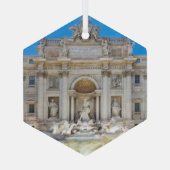 トレヴィの泉 ガラスオーナメント (裏面)