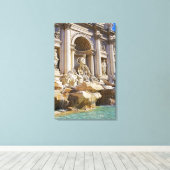 トレヴィの泉 キャンバスプリント (インサイチュ (ウッドフロア))