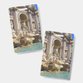 トレヴィの泉 バッジ (正面＆裏面)