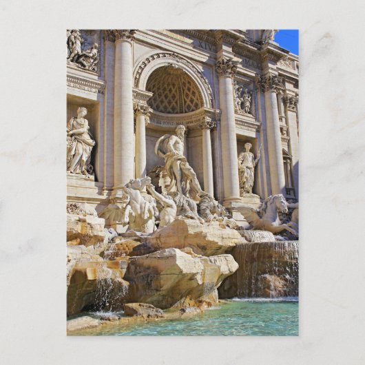 トレヴィの泉 ポストカード (正面)