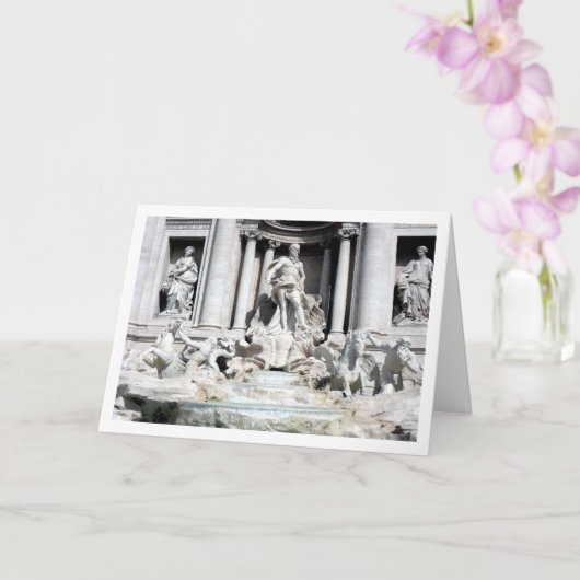 トレヴィの泉, ローマ, イタリア カード (蘭)