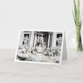 トレヴィの泉, ローマ, イタリア カード (正面)