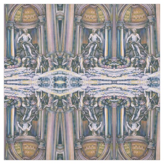 トレヴィの泉、ローマ ファブリック (見本)