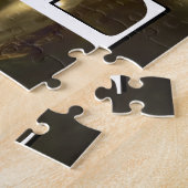 トレヴィの泉(夜) |ローマ、ラツィオ、イタリア ジグソーパズル (側面)