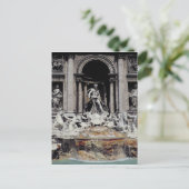 トレヴィの泉、1732年～62年 ポストカード (スタンド正面)