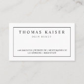 トレヴィスティンカルテフュールデインフィルマエルステレン 名刺 (正面)