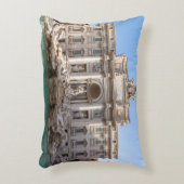 トレヴィ噴水の早朝 – ローマ、イタリア アクセントクッション (正面(垂直))