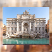 トレヴィ噴水の早朝 – ローマ、イタリア ウィンドウサイン (シート2)