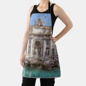 トレヴィ噴水の早朝 – ローマ、イタリア エプロン (インサイチュ)