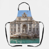 トレヴィ噴水の早朝 – ローマ、イタリア エプロン (正面)