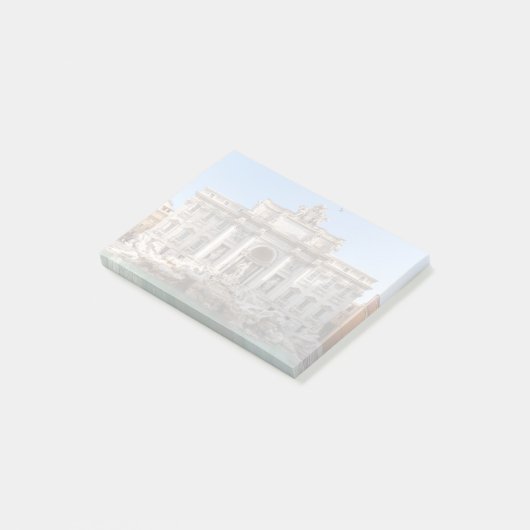 トレヴィ噴水の早朝 – ローマ、イタリア ポストイット (アングル)