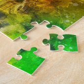 トレヴィ噴水ローマ。 ジグソーパズル (側面)