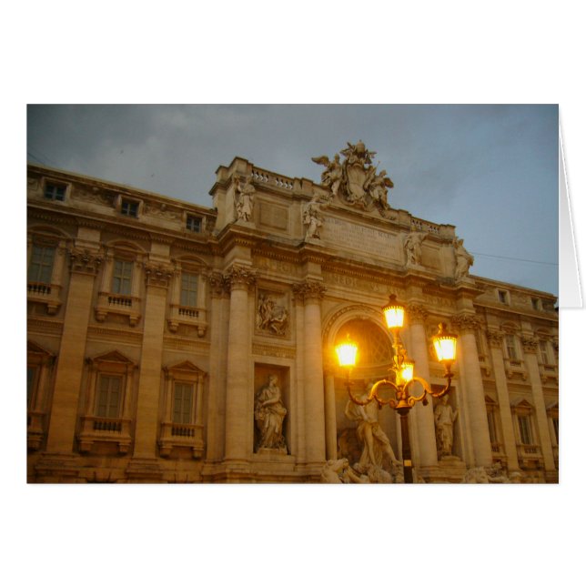 トレヴィ噴水 (正面横)