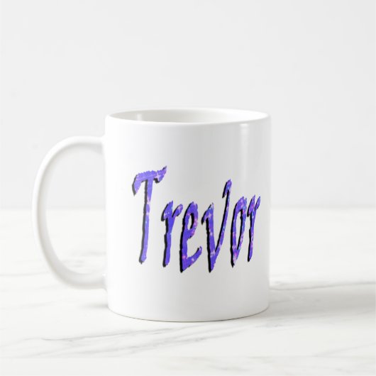 トレヴォという名の人々が コーヒーマグカップ (左)