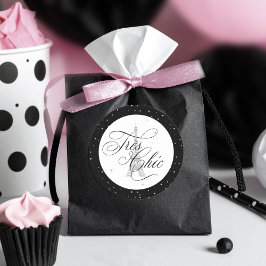 トレーシックパリ水玉模様ID1162 ラウンドシール