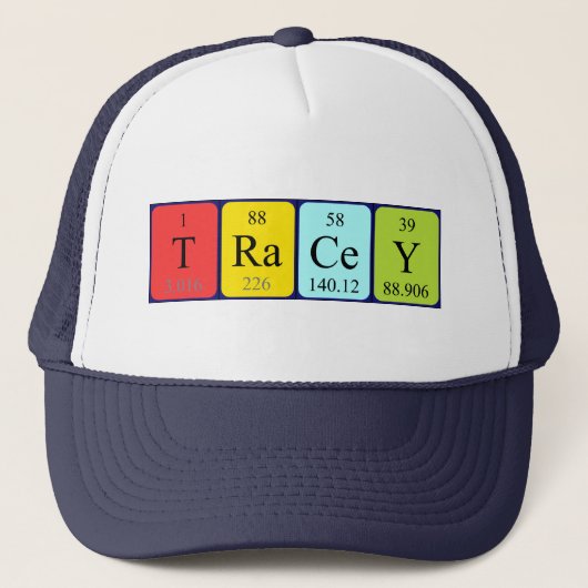 トレーシーの定期的なテーブル名hat キャップ (正面)