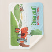 トレーシートラクターブランケット シェルパブランケット (正面)