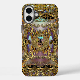 トレーズオルネかわいらしモノグラム iPhone 16 PLUSケース