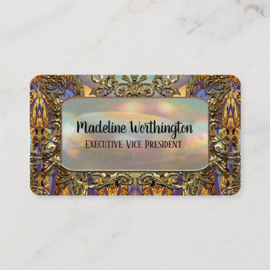 トレーズオルネエレガントバフランスのロックプロフェッショナル 名刺 (正面)