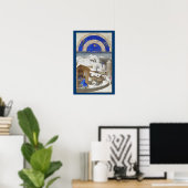 トレーズリシズの癒し – 2月 ポスター (ホームオフィス)