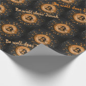 トレーダパーソナライズされたーのラップ紙、bitcoinロゴ ラッピングペーパー (角)