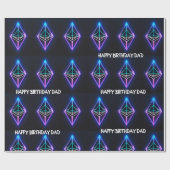 トレーダパーソナライズされたーの紙、ETHEREUMラップ ラッピングペーパー (フラット)