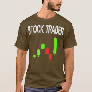 トレーダーのためのデイトレーディング株式市場キャンドルスティック Tシャツ