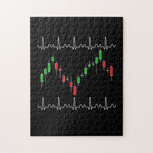 トレーダーのハートビートパルス暗号 ジグソーパズル (縦)