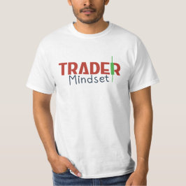 トレーダーのマインドセット - 規律に焦点を当てたトレーディング Tシャツ