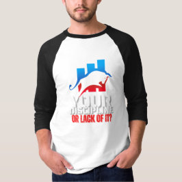 トレーダーのモチベーション | 強気派 | 規律 Tシャツ
