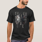 トレーダーの人生 | オオカミ | 両面 Tシャツ (正面)