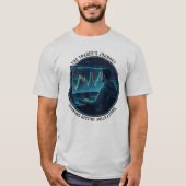 トレーダーの旅チャートの宿命ブルベア Tシャツ (正面)
