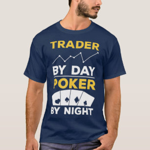 トレーダーバイデイトランプのポーカーバイナイトカジノカード – 2 Tシャツ