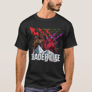 トレーダーライフストック市場投資家Forex投資家 Tシャツ