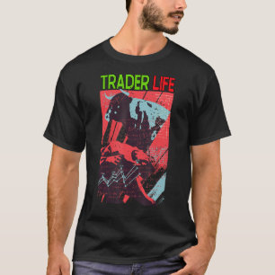 トレーダーライフ暗号株取引が強気の弱気1 Tシャツ