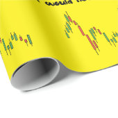 トレーダーラッピング紙、編集可能な誕生日 ラッピングペーパー (ロールコーナー)