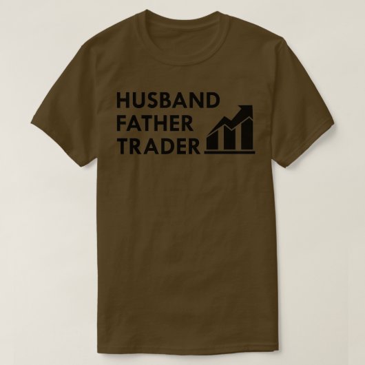 トレーダー夫の父トレーダー2 Tシャツ (デザイン正面)