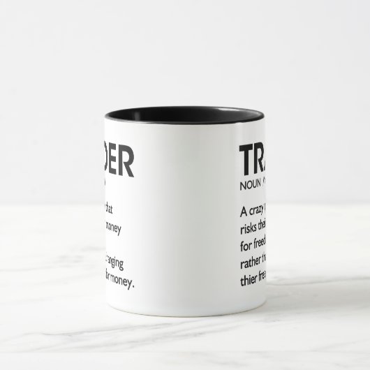 トレーダー定義株式市場の日トレーダーコーヒー マグカップ (中央)