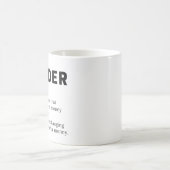 トレーダー定義株式市場の日取引業者 コーヒーマグカップ (中央)