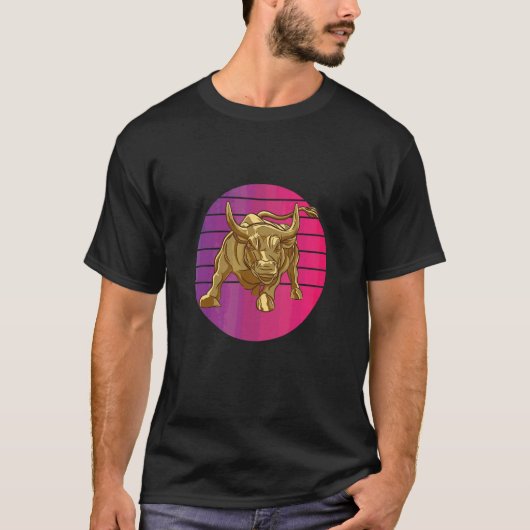 トレーダー1の株式取引 Tシャツ (正面)