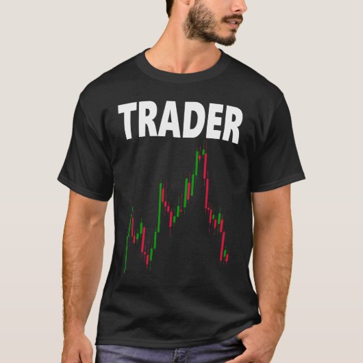 トレーダー、Forexトレーダー Tシャツ (正面)