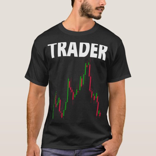トレーダー、Forexトレーダー Tシャツ (正面)