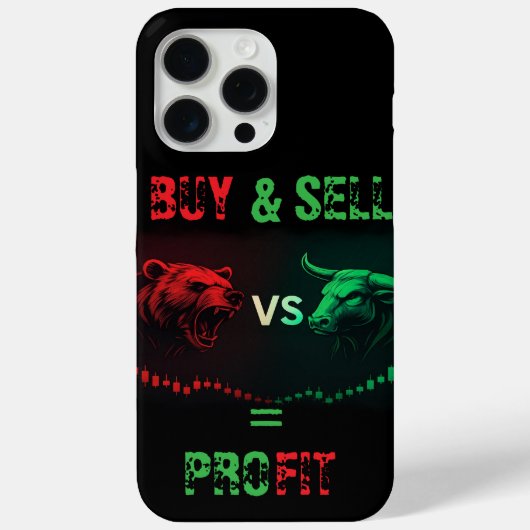 トレーディングエッジ：スリムトレーダーiPhone 15 pro maxケース Case-Mate iPhoneケース (裏面)