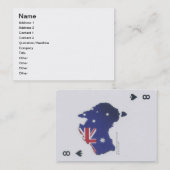 トレーディングカードをすることができます 名刺 (正面/裏面)