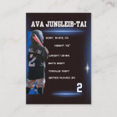 トレーディングカードエヴァ エンクロージャーカード (裏面)