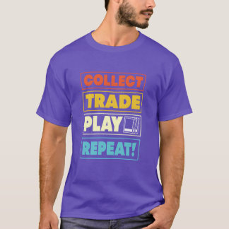 トレーディングカードゲームファミリーおもしろTシャツ Tシャツ
