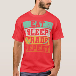 トレーディングトレーダーの株式市場ヴィンテージ Tシャツ