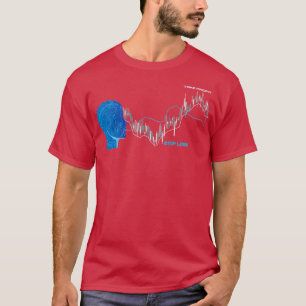 トレーディング株式市場トレーダーのマネーチャート Tシャツ