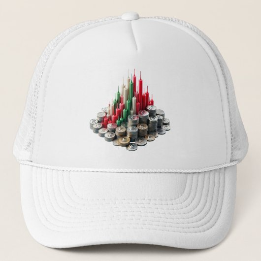 トレーディング・アートで宇宙を高めるインスパイア01 キャップ (正面)