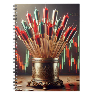 トレーディング・アートで宇宙を高めるインスパイア02 ノートブック